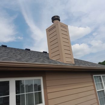 Elite Pro Painting - repaired and painted chimney box - Painters Near Me - Avon, Indiana Elite Pro Painting - repaired and painted chimney box - Painters Near Me - Avon, Indiana