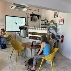 Blac Flamingo Coffee - Bar area