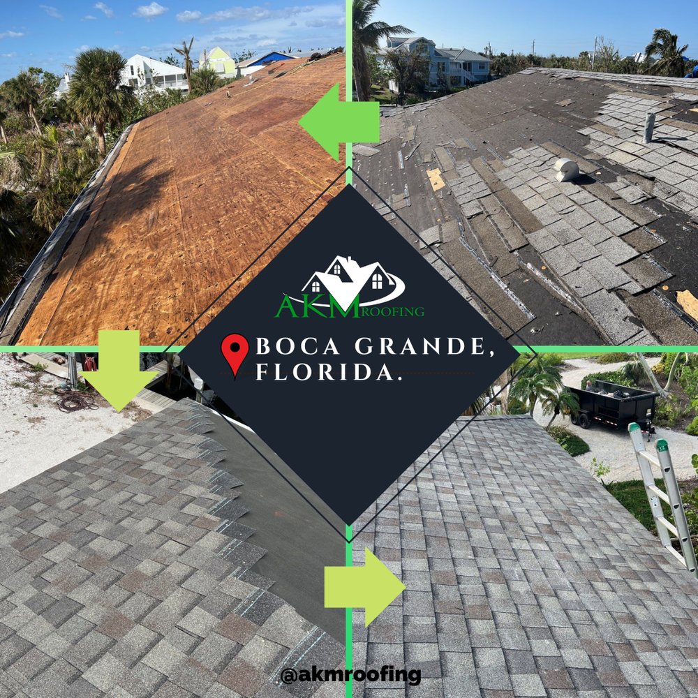 Slide of AKM Roofing