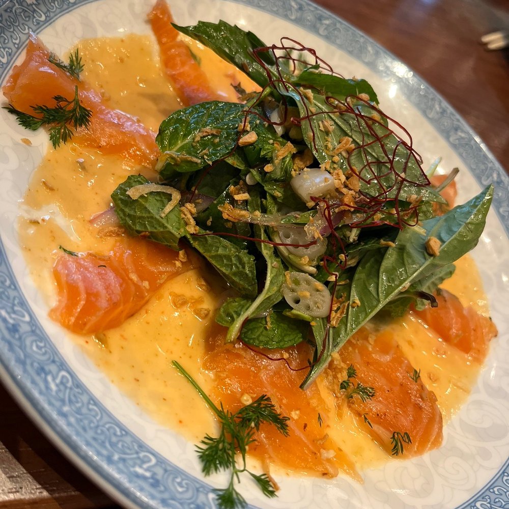 Little Sister - Salmon Crudo - Vietnamese Near Me - El Segundo, California Little Sister - Salmon Crudo - Vietnamese Near Me - El Segundo, California