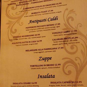 Capriccio - Italian Near Me - Atlantic City, New Jersey