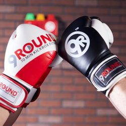 9Round Fitness - Elk Grove Blvd - Using boxing gloves at 9Round