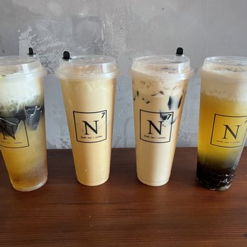N7 Draft Tea and Coffee - Jasmine Sea Creama and Grass Jelly, Decoder, House Milk Tea with Grass Jelly, Jasmine with Sea Creama and Boba - Coffee & Tea Near Me - San Jose, California N7 Draft Tea and Coffee - Jasmine Sea Creama and Grass Jelly, Decoder, House Milk Tea with Grass Jelly, Jasmine with Sea Creama and Boba - Coffee & Tea Near Me - San Jose, California