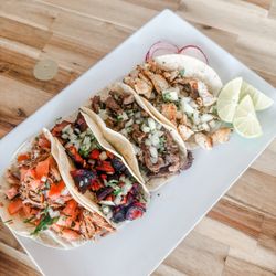 El Tacolgado - We tried one of each...the steak asada was the best!