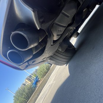 Fremont Chrysler Dodge Jeep Ram - Yellow tape on back left exhausts - Car Dealers Near Me - Newark, California Fremont Chrysler Dodge Jeep Ram - Yellow tape on back left exhausts - Car Dealers Near Me - Newark, California