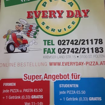 Pizza Service Every Day - Pizza Near Me - Sankt Pölten, 3 Pizza Service Every Day - Pizza Near Me - Sankt Pölten, 3