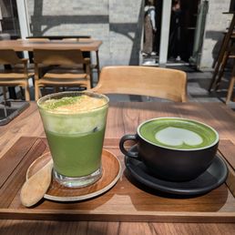 Matcha Einspanner - 4 stars. Very delicious, very thick foam on top. Tue afternoon 2026-09-08 Matcha Einspanner - 4 stars. Very delicious, very thick foam on top. Tue afternoon 2026-09-08