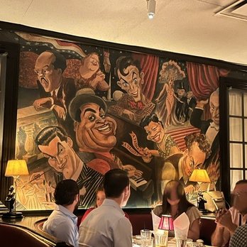 Monkey Bar - Booth and walllart - American Near Me - New York, New York Monkey Bar - Booth and walllart - American Near Me - New York, New York