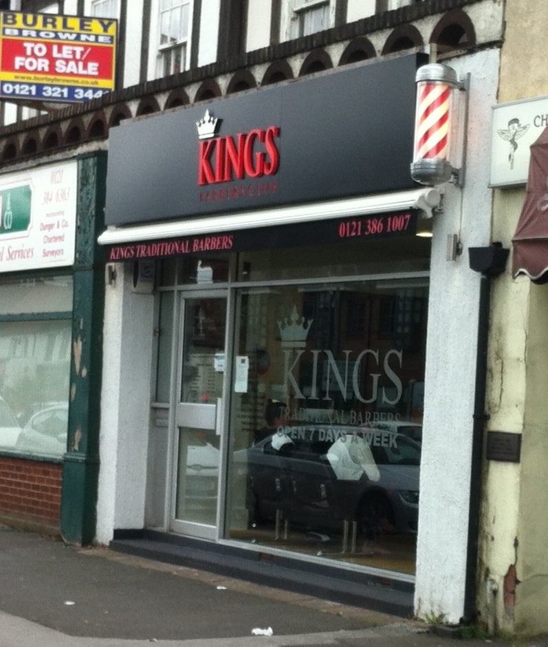 KINGS BARBERS CLUB 429 Birmingham Road, Sutton Coldfield, West