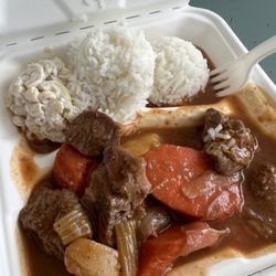 Manuela Malasada & Coffee Co - Beef stew