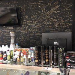 Dope Smoke Shop - Sign the wall!
