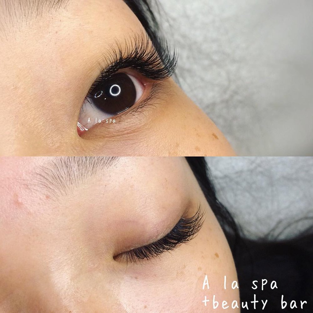 A La Spa + Beauty Bar Logo