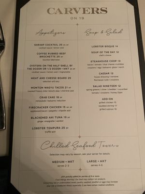 Menu photo 5 Carvers On 19 Catoosa, OK Menu photo 5 Carvers On 19 Catoosa, OK