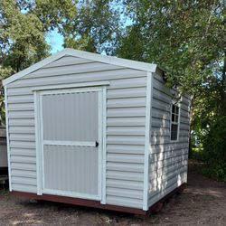 Better Built Buildings - 10 X 10 Super Solid Custom Shed with Window Level and Set on Blocks was a Breeze , Very Friendly and Professional, Highly Recommended !