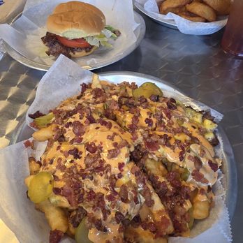 Smashin Burgers - Loaded Smash fries, Smash burger and onion rings - Burgers Near Me - Jackson, Georgia Smashin Burgers - Loaded Smash fries, Smash burger and onion rings - Burgers Near Me - Jackson, Georgia