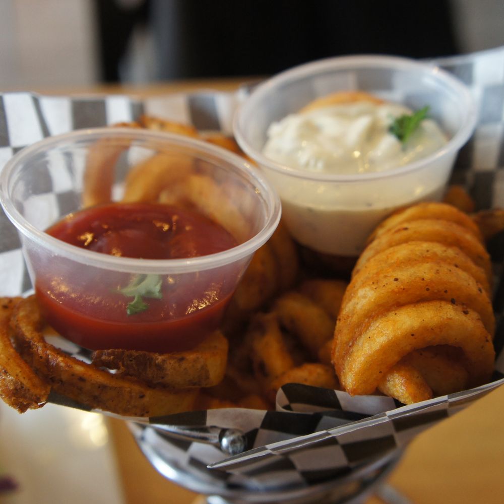 The Burger Joint - Curly fries ($3.75) - Burgers Near Me - Edmonton, Alberta The Burger Joint - Curly fries ($3.75) - Burgers Near Me - Edmonton, Alberta