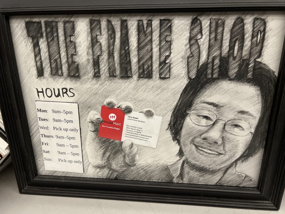 THE FRAME SHOP HONOLULU Updated October 2024 2810 Paa St