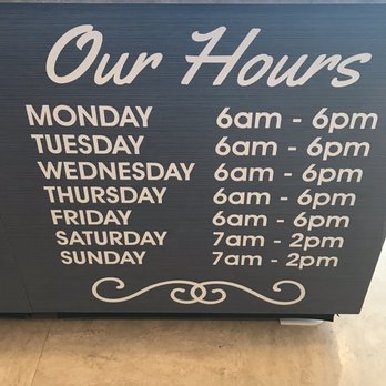 Kendra’s Cup - a sign for our hours - Coffee & Tea Near Me - Concord, California Kendra’s Cup - a sign for our hours - Coffee & Tea Near Me - Concord, California