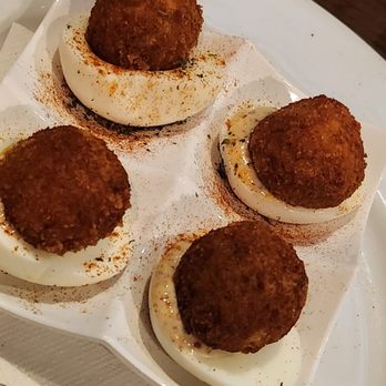 Doherty's Irish Pub & Restaurant - Cary - Interesting version of scotch egg. Ok, but I prefer the standard in gravy. - Irish Pub Near Me - Cary, North Carolina