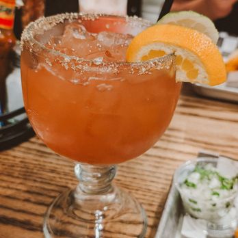 Pepper’s Mexican Cuisine - Strawberry (? I can't remember exactly which berry variety I chose) margarita - Mexican Near Me - Biddeford, Maine Pepper’s Mexican Cuisine - Strawberry (? I can't remember exactly which berry variety I chose) margarita - Mexican Near Me - Biddeford, Maine
