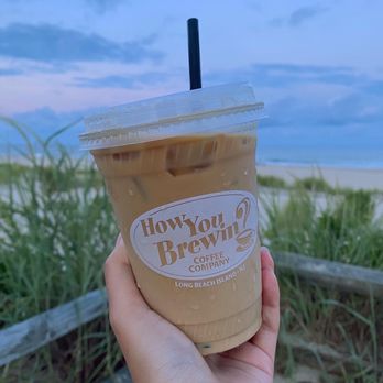 How You Brewin - Decaf Macadamia Nut Iced Latte - Coffee & Tea Near Me - Surf City, New Jersey