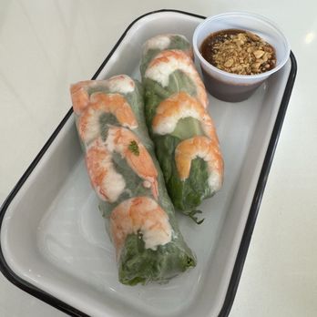 Pho Please - Rice Paper Rolls (with grilled shrimp) - Vietnamese Near Me - Austin, Texas