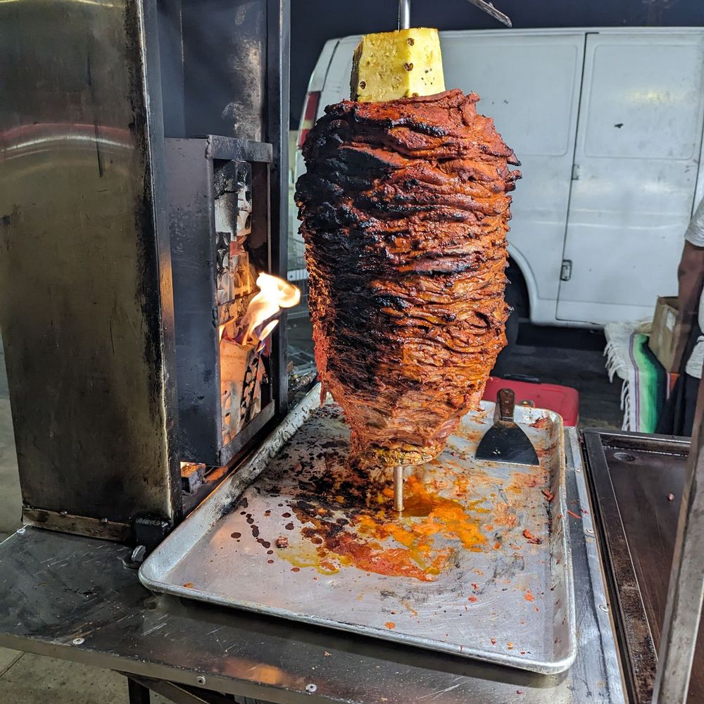 Street Tacos Migue - Beautiful trompo - Street Vendors Near Me - Houston, Texas Street Tacos Migue - Beautiful trompo - Street Vendors Near Me - Houston, Texas