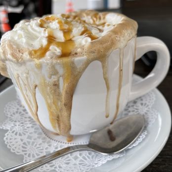Turning Point Blue Bell - Salted caramel mocha chino - Breakfast & Brunch Near Me - Blue Bell, Pennsylvania Turning Point Blue Bell - Salted caramel mocha chino - Breakfast & Brunch Near Me - Blue Bell, Pennsylvania