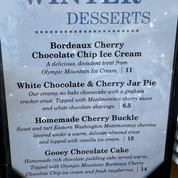 Anthony's - Winter dessert menu - Seafood Near Me - Tacoma, Washington Anthony's - Winter dessert menu - Seafood Near Me - Tacoma, Washington