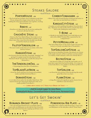 Menu photo 1 Cattle Drive Grill & Waterin’ Hole Magee, MS Menu photo 1 Cattle Drive Grill & Waterin’ Hole Magee, MS