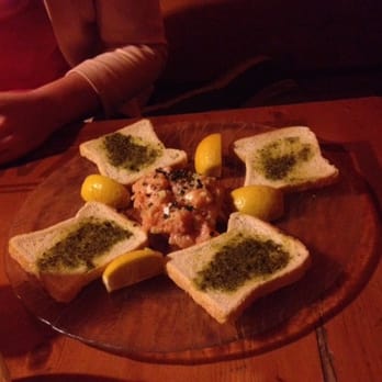 Nostalgie - Tatarák z lososa. - Restaurants Near Me - Teplice, US