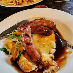 Prince Albert - Their "bangers and mash" (I forget what they really call it, but it was spectacular.)