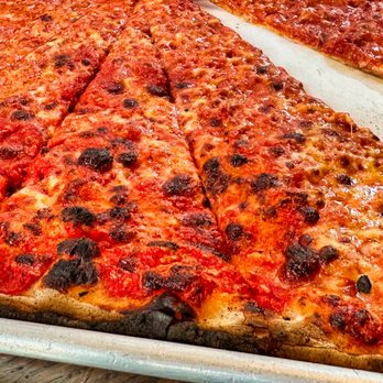 Sally’s Apizza - a slice of pizza - Pizza Near Me - Stamford, Connecticut Sally’s Apizza - a slice of pizza - Pizza Near Me - Stamford, Connecticut