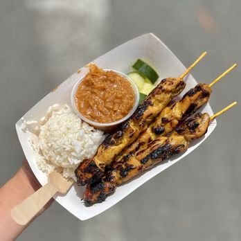 Satay By The Bay SF - sf presidio food truck: Chicken Satay meal set (07/2026) - Singaporean Near Me Satay By The Bay SF - sf presidio food truck: Chicken Satay meal set (07/2026) - Singaporean Near Me