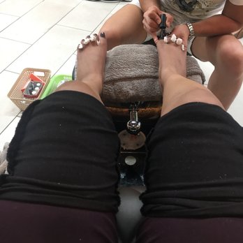 Allure Nails Salon - Taking his time and I love it! - Nail Salons Near Me - Atlanta, Georgia