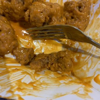 Buffalo Wild Wings - No meat, extra "crunchy" wings - Chicken Wings Near Me - Greencastle, Indiana