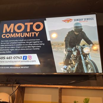 Sunday Service Motor - A community explained - Coffee & Tea Near Me - Albuquerque, New Mexico
