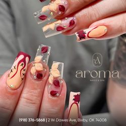 Aroma Nails & Spa - Every set crafted with care, every detail made for you. Love your nails again. Book today