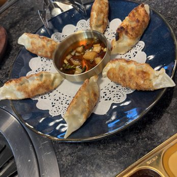 Oseyo Korean BBQ - Fried dumplings - Korean Near Me - Leesburg, Virginia Oseyo Korean BBQ - Fried dumplings - Korean Near Me - Leesburg, Virginia