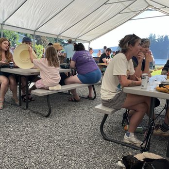 Buck Bay Shellfish Farm - Indoor or bayside ... wow - Seafood Markets Near Me - Olga, Washington