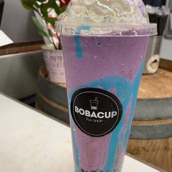 Teastori - Unicorn drink - with ube - Bubble Tea Near Me - Tampa, Florida