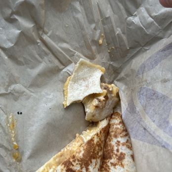 Taco Bell - found a long white n black hair in my Chicken Quesadilla - Fast Food Near Me - Great Bend, Kansas