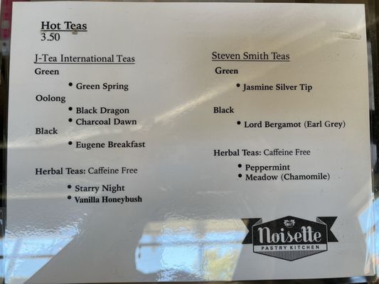Menu photo 1 Noisette Pastry Kitchen Eugene, OR