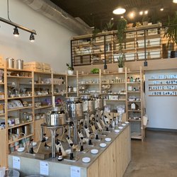 The Good Fill - Inside the store.