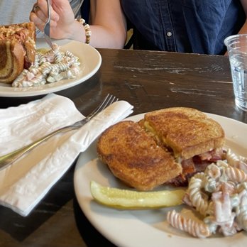 Java Groove - Cracked open Reuben sandwich, millenial bacon melt, pasta salad - Coffee & Tea Near Me - Evergreen, Colorado Java Groove - Cracked open Reuben sandwich, millenial bacon melt, pasta salad - Coffee & Tea Near Me - Evergreen, Colorado