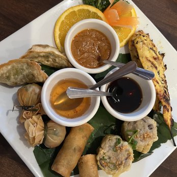 Rice Pot Thai Cuisine - Thai Sampler - Thai Near Me - New Haven, Connecticut