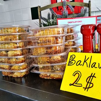 Billis Shawarma - Great Dessert cheap a must try - Middle Eastern Near Me - Wayne, Michigan