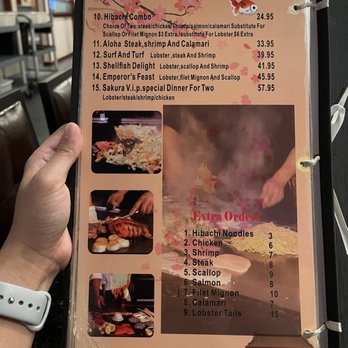 Sakura - Menu - Sushi Bars Near Me - Kapolei, Hawaii Sakura - Menu - Sushi Bars Near Me - Kapolei, Hawaii