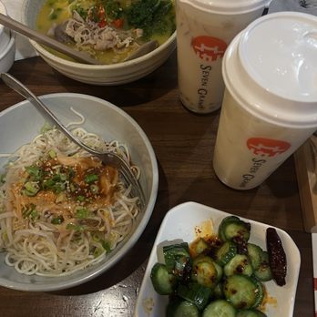 Seven Grams - Cucumber Salad Iced Jasmine GreenTea Roasted Oolong Milk Tea - Chinese Near Me - Tustin, California Seven Grams - Cucumber Salad Iced Jasmine GreenTea Roasted Oolong Milk Tea - Chinese Near Me - Tustin, California