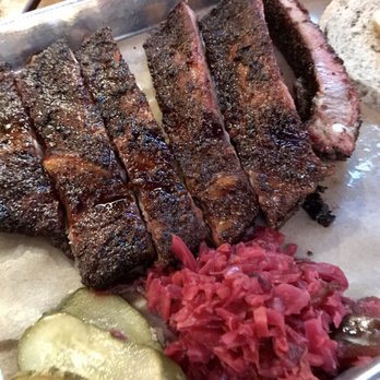 Mabel's BBQ - Pork Ribs with sauerkraut & house made pickles - Barbeque Near Me - Cleveland, Ohio Mabel's BBQ - Pork Ribs with sauerkraut & house made pickles - Barbeque Near Me - Cleveland, Ohio
